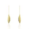 Histoire d'Or Boucles D'oreilles Pendantes Soline Or Jaune