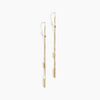 Histoire d'Or Boucles D'oreilles Pendantes Rain Or Jaune