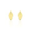 Histoire d'Or Boucles D'oreilles Puces Floria Feuilles Or Jaune