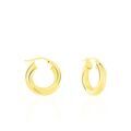 Boucles d'oreille sur Grenoble : Histoire d'Or Cr&eacute;oles Yori Or Jaune
