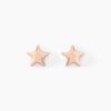 Histoire d'Or Boucles D'oreilles Puces Or Rose Lison Alphonsine