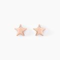 Boucles d'oreille sur Grenoble : Histoire d'Or Boucles D'oreilles Puces Or Rose Lison Alphonsine