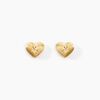 Histoire d'Or Boucles D'oreilles Puces Herza Or Jaune