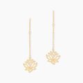 Histoire d'Or Boucles D'oreilles Pendantes Nevia Or Jaune
