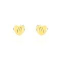 Histoire d'Or Boucles D'oreilles Puces Anne-maudae C?urs Or Jaune
