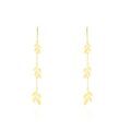 Histoire d'Or Boucles D'oreilles Pendantes Edinna Or Jaune