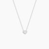 Histoire d'Or Collier Purete Or Blanc Diamant