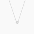Histoire d'Or Collier Purete Or Blanc Diamant