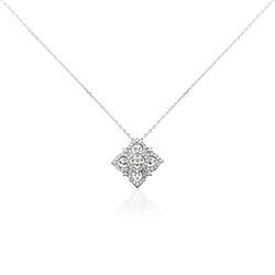 Histoire d'Or Collier Ros&eacute;e Or Blanc Diamant