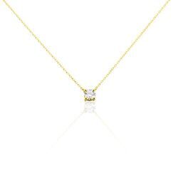 Histoire d'Or Collier One Or Jaune Diamant