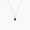 Histoire d'Or Collier Lucky Gems Or Jaune Malachite