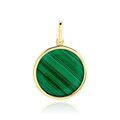 Pendentifs sur Grenoble : Histoire d'Or Pendentif Ultane Or Jaune Malachite