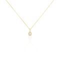 Histoire d'Or Collier Evana Or Jaune Oxyde De Zirconium