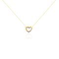 Histoire d'Or Collier Anthime Or Tricolore Oxydes De Zirconium