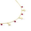 Histoire d'Or Collier Phyliss Or Jaune Oxyde De Zirconium
