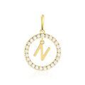 Pendentifs sur Grenoble : Histoire d'Or Pendentif Gabe Or Jaune Oxyde De Zirconium
