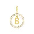 Pendentifs sur Grenoble : Histoire d'Or Pendentif Gabe Or Jaune Oxyde De Zirconium