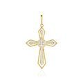 Pendentifs sur Grenoble : Histoire d'Or Pendentif Phrixus Or Jaune Oxyde De Zirconium