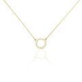 Histoire d'Or Collier Lim Or Jaune Oxyde De Zirconium