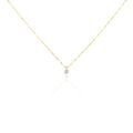 Histoire d'Or Collier Or Jaune Luminae Oxyde De Zirconium