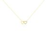 Histoire d'Or Collier Bassam Or Jaune Oxydes De Zirconium