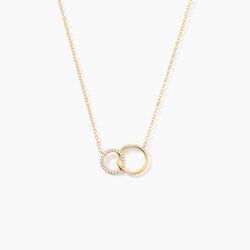 Histoire d'Or Collier Or Jaune Nesrine Oxydes