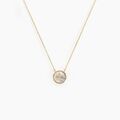 Histoire d'Or Collier Talisman Or Jaune Nacre Diamant