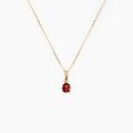 Histoire d'Or Collier Helidie Coccinelle Or Jaune