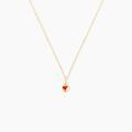 Colliers sur Grenoble : Histoire d'Or Collier Coralie Coeur Or Jaune