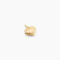 Pendentifs sur Grenoble : Histoire d'Or Pendentif Eudocie Coeur Mat Et Brillant Or Jaune