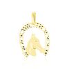 Histoire d'Or Pendentif Hadia Fer A Cheval Or Jaune