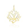 Histoire d'Or Pendentif Hadaya Lotus Or Jaune