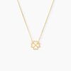 Histoire d'Or Collier Aquilegia Or Jaune
