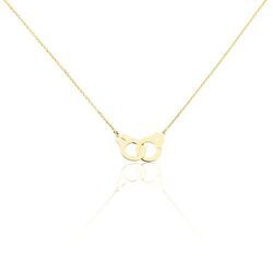 Histoire d'Or Collier Hendel Or Jaune