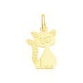 Pendentifs sur Grenoble : Histoire d'Or Pendentif Herman Chat Or Jaune