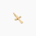 Histoire d'Or Pendentif Annais Croix Striee Or Jaune
