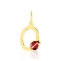 Pendentifs sur Grenoble : Histoire d'Or Pendentif Helidie Coccinelle Lettre Or Jaune