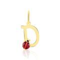 Pendentifs sur Grenoble : Histoire d'Or Pendentif Helidie Coccinelle Lettre Or Jaune