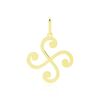 Histoire d'Or Pendentif Cobeia Croix Basque Or Jaune