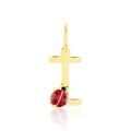 Pendentifs sur Grenoble : Histoire d'Or Pendentif Helidie Coccinelle Lettre Or Jaune
