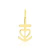 Histoire d'Or Pendentif Cobeia Croix De Camargue Or Jaune