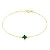 Histoire d'Or Bracelet Lucky Gems Or Jaune Malachite