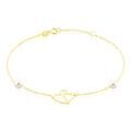 Bracelets sur Grenoble : Histoire d'Or Bracelet Cenzo Or Jaune Perles De Culture