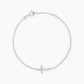 Histoire d'Or Bracelet Or Blanc Kerem Oxyde