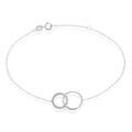Histoire d'Or Bracelet Or Blanc Nesrine Oxydes