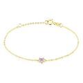 Histoire d'Or Bracelet Or Jaune Avaya Oxyde De Zirconium