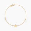 Histoire d'Or Bracelet Sakura Love Or Jaune Oxyde De Zirconium
