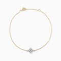 Histoire d'Or Bracelet Eclosion Precieuse Or Jaune Oxyde De Zirconium