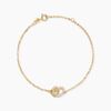 Histoire d'Or Bracelet Donaldina Or Jaune Oxyde De Zirconium