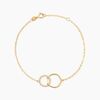 Histoire d'Or Bracelet Or Jaune Nesrine Oxydes